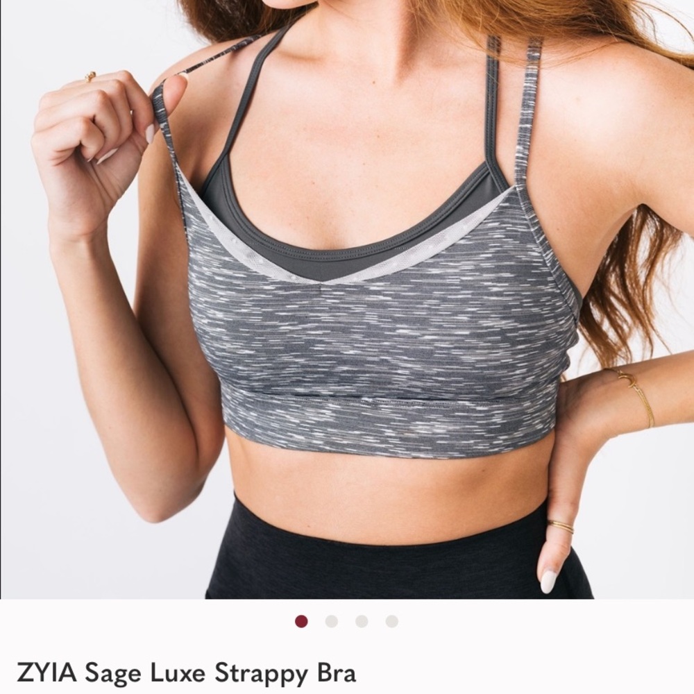Zyia light and strappy bra
